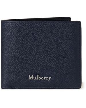 Mulberry Small Farringdon Leather Wallet - Blue