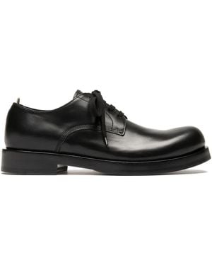 Officine Creative Leather Lace-Up Shoes - Black