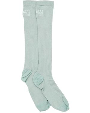 MM6 by Maison Margiela Knee-High Socks - Green