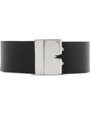 Burberry B Cut Reversible Belt - Black