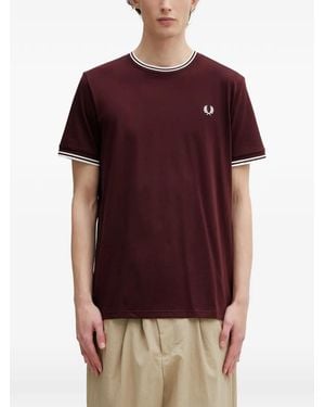 Fred Perry Logo-Embroidered T-Shirt