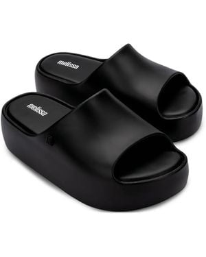 Melissa Free Platform Slides - Black