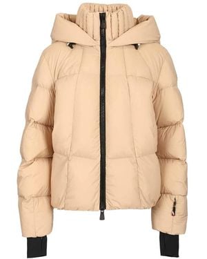 Moncler Bonnieure Padded Hooded Ski Jacket - Natural
