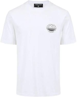 Iceberg Logo-Print T-Shirt - White