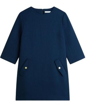 Tommy Hilfiger Pocked Mini Dress - Blue
