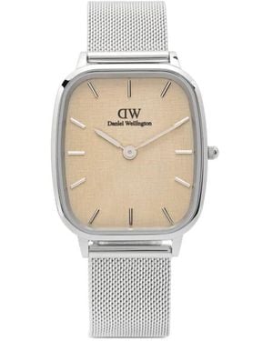Daniel Wellington Marlon Sterling Linen 36Mm - White
