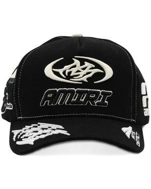 Amiri Baseballkappe Mit Logo-Stickerei - Schwarz