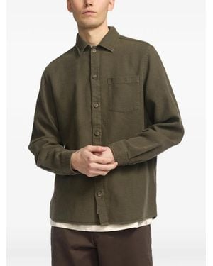 Revolution Chest-Pocket Shirt Jacket - Green