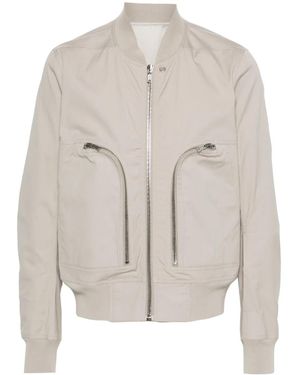 Rick Owens Bauhaus Flight ボンバージャケット - ナチュラル