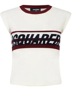 DSquared² Knit T-Shirt - White