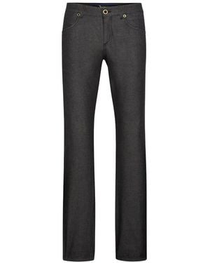 Billionaire Logo-Plaque Regular-Fit Jeans - Grey