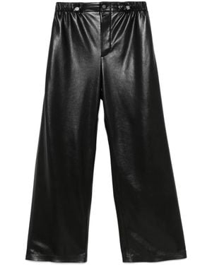 Nanushka Faux-Leather Pants - Gray