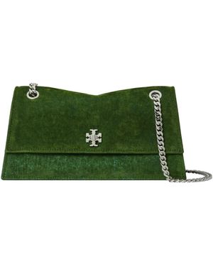 Tory Burch Kira Turn-Lock Shoulder Bag - Green