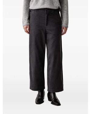 Marc O' Polo Corduroy Wide-Leg Pants - Black