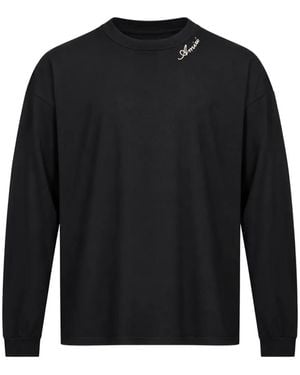 Amiri Crystal-Embellished Logo-Print T-Shirt - Black