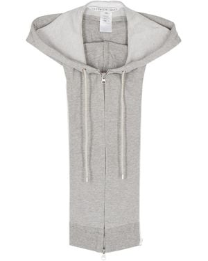 Veronica Beard Hooded Dickey - Gray