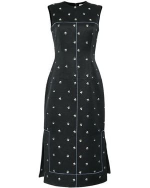 Erdem ノースリーブ ドレス - ブラック