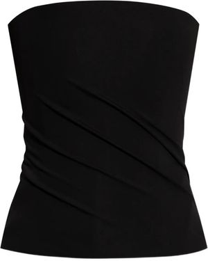 Versace Top sin mangas - Negro