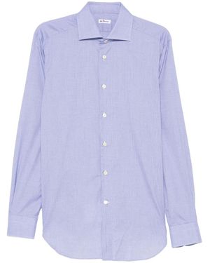 Kiton Buttoned Shirt - Purple