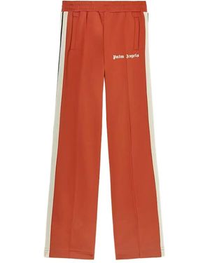Palm Angels Stripe-Detail Track Trousers - Red