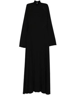 Axel 113 Open-Back Maxi Dress - Black