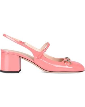 Gucci Slingback-Pumps 55Mm - Pink