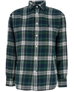 Polo Ralph Lauren Plaid-Pattern Cotton Shirt - Green