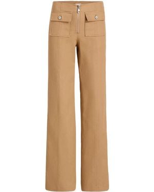Cinq À Sept Azure Wide-Leg Pants - Natural