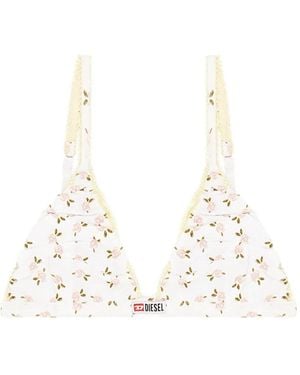 DIESEL Sujetador Jana-D-Core Con Motivo Floral - Blanco