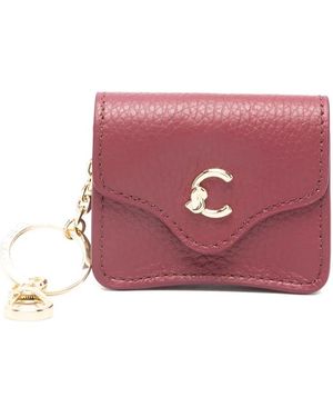 Coccinelle Flap-Closure Cardholder - Pink
