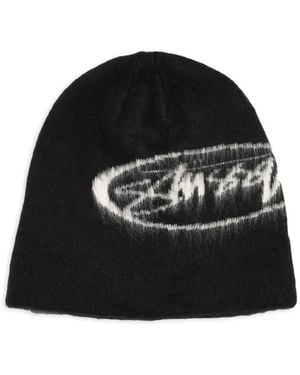 Stussy Bonnet Brossé Ovale - Black