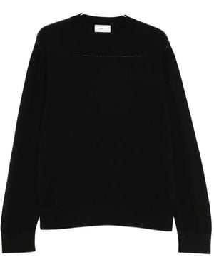 Diana Studio Crew-Neck Long-Sleeve Jumper - Black