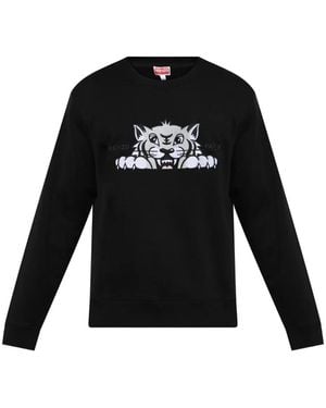 KENZO Happy Tiger Sweatshirt - Black