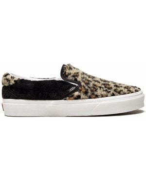 Vans Slip-On 59 Sherpa "Leopard" Trainers - Black