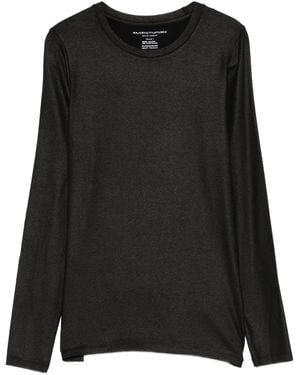 Majestic Filatures Round-neck Long-sleeved T-shirt - ブラック