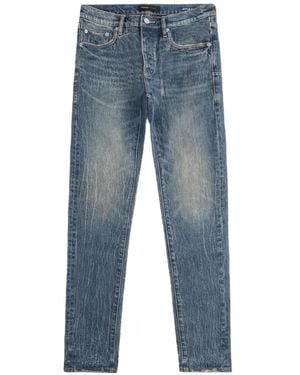 Purple Brand Buttoned Jeans - Blue