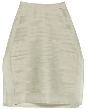 Christian Wijnants Pleated Midi Skirt - White