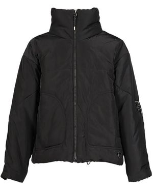 TOGA TOO High-Neck Padded Jacket - Black