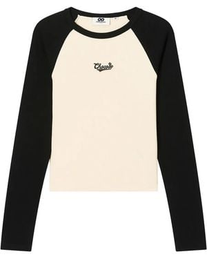 Chocoolate Raglan-Sleeve Logo T-Shirt - Black