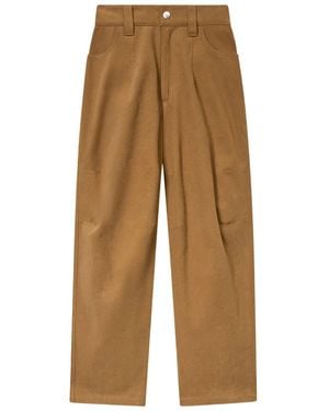 Isabel Marant Opalyna Button Pants - Natural