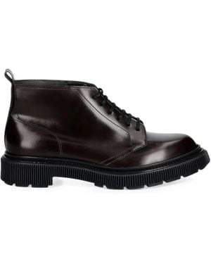 Adieu Lace-Up Ankle Boots - Black