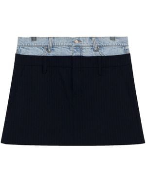 Jonathan Simkhai Rilee Mini Skirt - Blue