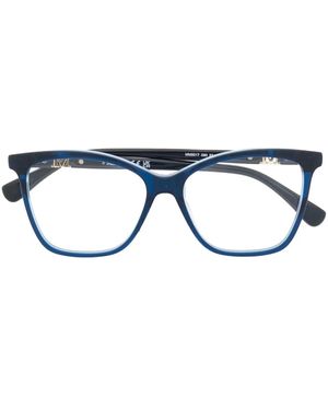 Max Mara Eyewear Square-Frame Glasses - Blue