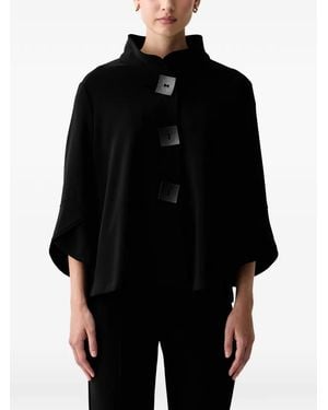 Joseph Ribkoff Button-Up Jacket - Black