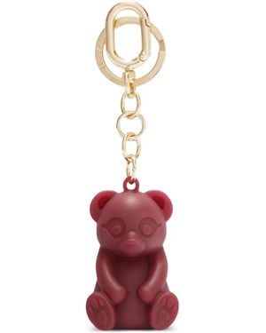 Furla Allegra Bear Keyring - Red