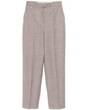 Agnona Button Pants - Grey