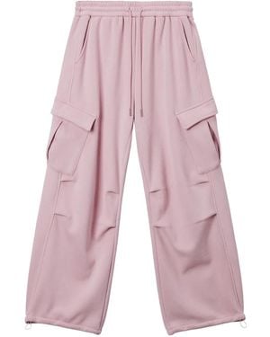B+ AB Cargo Track Trousers - Red