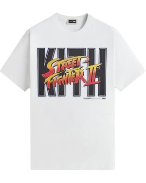 Kith X Capcom Street Fighter Graphic T-Shirt - White