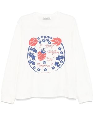 OUR LEGACY 手形プリント 長袖Tシャツ　38サイズ OUR LEGACY 手形プリント 長袖Tシャツ 38サイズ OUR LEGACY 手形