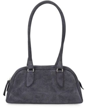 A.P.C. Small Paloma Suede Shoulder Bag - Blue
